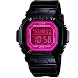 Casio Women's Baby-G Square Luminous Color Black Digital Watch #BG5601-1