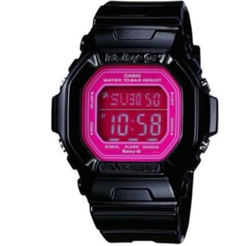 Casio Womens Baby G Square Luminous Color Black Digital Watch #BG5601 1