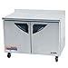 Turbo Air TWF-48SD Super Deluxe Worktop Freezer, 2 Sections 12 Cu. Ft.