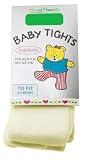 Winter Warm Baby Girls Thermal Ivory Tights - 0/6 Months