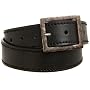 Leather Island Men's 40MM Double Stitch Belt