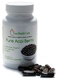 Pure Acai Berry 500mg Capsules - Super Food Potent Health Dietary and Weight Loss Supplement