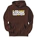 Hoodie Mens Brown 