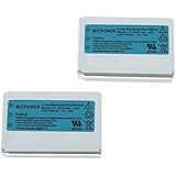 M2cpower&reg; Logitech Replacement Li-ion Battery(2 Pack) for Harmony One Remote 880 890 720 900 (LATEST VERSION)