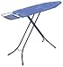 Brabantia Luberon Blue Ironing Table 124x38cm/22mm Blue Frame, Steel Iron Rest