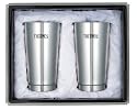 THERMOS 真空断熱タンブラー2個セット シルバー 400ml JMO-GP2