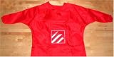 Ziggy Art Childrens Painting Apron Small (4-6Yrd) Red