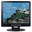19'' TFT LCD Flat Panel Color Monitor w/Speakers (Black)