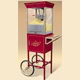Nostalgia Electrics™ CCP-600 Vintage Collection™ 59"" Old Fashioned Movie Time Popcorn Cart