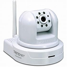 TRENDnet SecurView Day/Night Pan/Tilt/Zoom Internet Surveillance Camera (White)