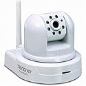 TRENDnet SecurView Wireless Day/Night Pan/Tilt/Zoom Internet Surveillance Camera TV-IP422W (White)
