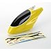 Fiberglass Canopy, Yellow: 450