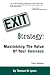 Exit Strategy: Maximizing The Value Of Your Business by Thomas W. Lyons ISBN 0981800408