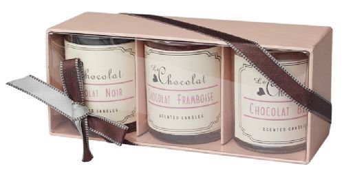 Childrens Toyshop  Kitchen & Housewares : Three Assorted Chocolate Scented Candle Jars