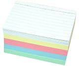 Produkt-Bild: Staufen 200 Karteikarten DIN A8 in 5 Farben zweiseitig liniert