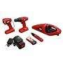 Black & Decker BD518TBFTV 5 PC 18 Volt Drill Set