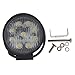 Nilight 2PCS Flush Mount LED Light Pods Upgraded 42W Spot Flood Combo Beam Driving Light