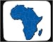 Mouse Pad with Africa, continent