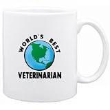 New  World's Best Veterinarian / Graphic  Mug Occupations