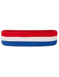 Sports: Suddora Stripes Head Sweatband (Red White and Blue) - Suddora