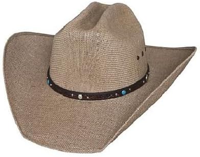 Justin Moore By Montecarlo Bullhide Hats NRA COUNTRY Straw Western Cowboy Hat (6 3/4)
