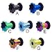 Titanium anodized gear tunnel, 4 ga, black - A title=