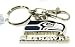 Silver Metal Seattle Seahawks Keychain