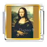 Photo Da Vinci's Art Mona Lisa Italian Charms