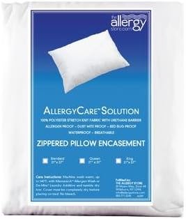 Bed Bug Pillow Cover and Protector - Queen Size