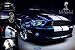 Ford Shelby GT 500 Blue Art Poster Print - 61x91 cm