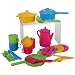 30 tlg K�chenset f�r Spielk�che T�pfe Kinderservice Besteck