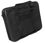Black Easy Access Open Pocket Briefcase by Stebco