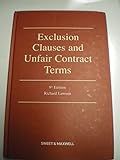 Exclusion clauses and unfair contract terms