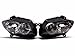 2004 2005 2006 Yamaha YZF R1 Motorcycle Black Headlight Assembly Left & Right