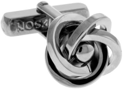 Thompsons of London Mens Knot Cuff Links - Gunmetal