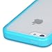 Fosmon HYBO-BUMPER Series PC + TPU Case for Apple iPhone 5C (Blue)