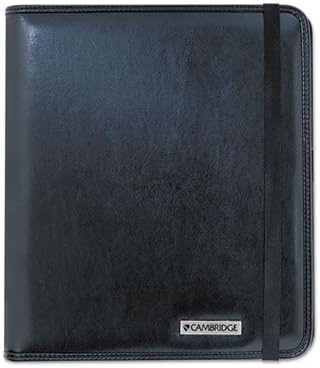 Mead Cambridge Basic iPad Case, Simulated Leather, 9-1/8 x 1-1/8 x 10-1/2, Black