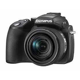 Olympus SP-570UZ 10MP Digital Camera with 20x Optical Dual Image Stabilized Zoom
