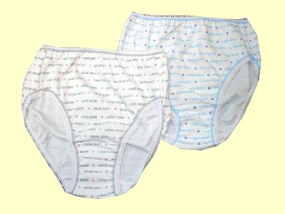 【日本製】ラメ総柄ショーツ２枚組