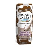 Organic Valley, Lowfat Chocolate Milk (1% Milkfat), 8-Ounce Aseptic Cartons (Pack of 12) (Grocery)