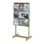 Safco Model Oak Magazine Stand (5713)