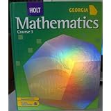 holt mathematics georgia student edition course 3 2007