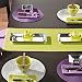 Mini price cotton table runner black 45x145
