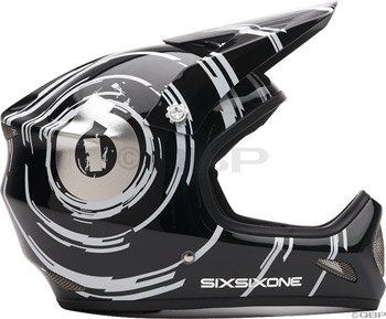 Best 661 SixSixOne EVOLUTION INSPIRAL BLACK/WHITE L With Low Price.