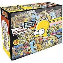 The Simpsons Pieceless Puzzle