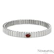 NOMINATION ITALY Made in Italy Stylish Bracelet With 0.50ctw Genuine Chalcedony Beautifully Designed in Stainless steel. Total item weight 13.0g Length 7in