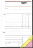 Produkt-Bild: Sigel SD067 Lohnarbeits-Nachweis, 1., 2. und 3. Blatt bedruckt, selbstdurchschreibend, A5, 3x40 BL