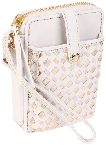 Elliott Lucca Smartphone Wristlet Wallet,Eggshell Multi,One Size