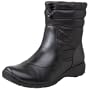 Naturalizer Women's Rohan Boot,Black Smooth,9 M US