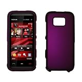 Premium Purple Rubberized Snap-On Cover Hard Case Cell Phone Protector for  ....